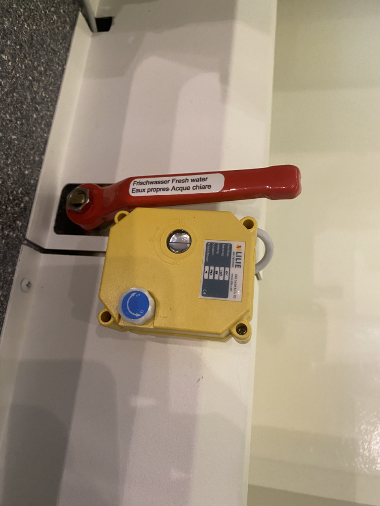 Funkgesteuertes Grauwasserventil