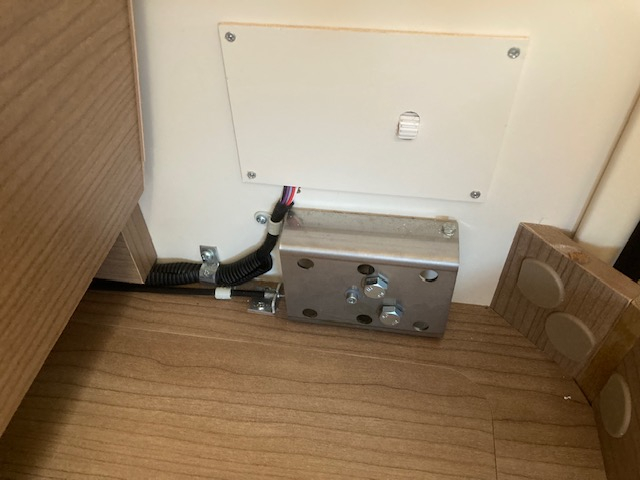 Bedienpanel Rückseite