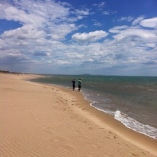 Strand von Le Serignam Plage