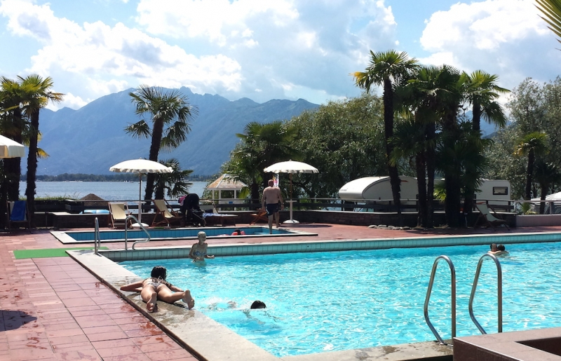 Beheizter Swimmingpool