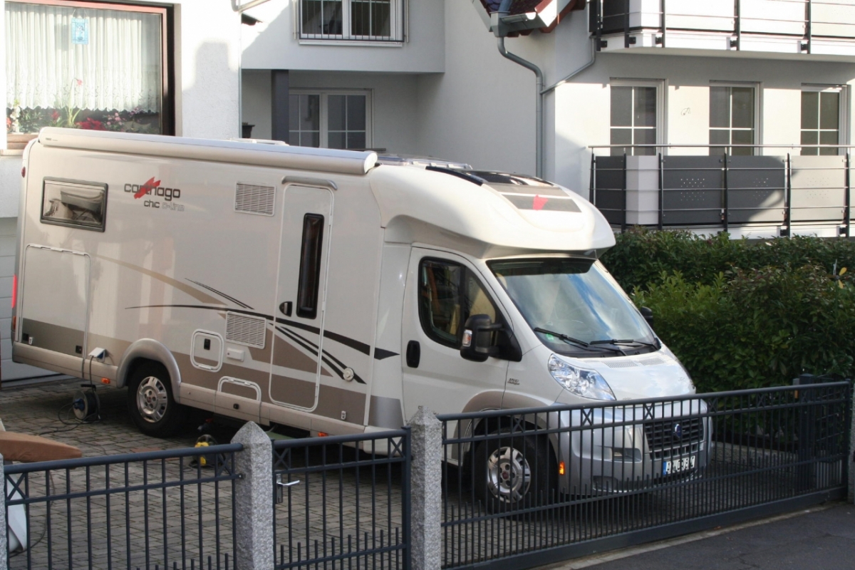 Unser Carthago Einstieg -Willi in seinem neuen Zuhause-